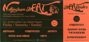 Nottingham StrEAT Flyer